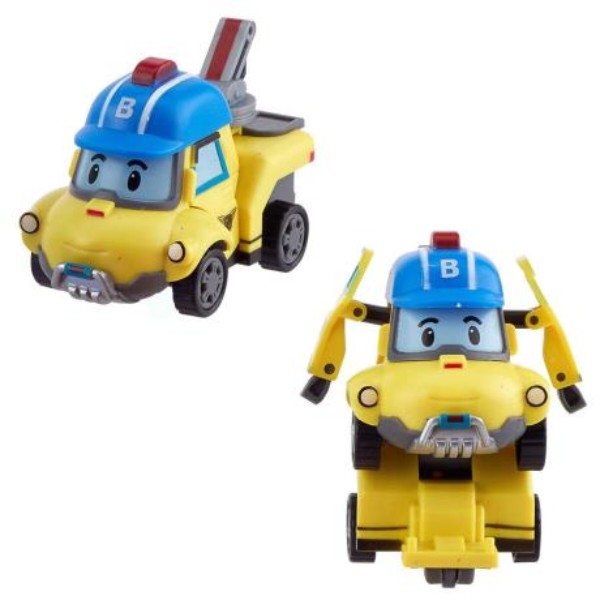 Фото - Машинка-трансформер Robocar Poli GoGo Миниспасители Делюкс 6в1 (ZR-915)